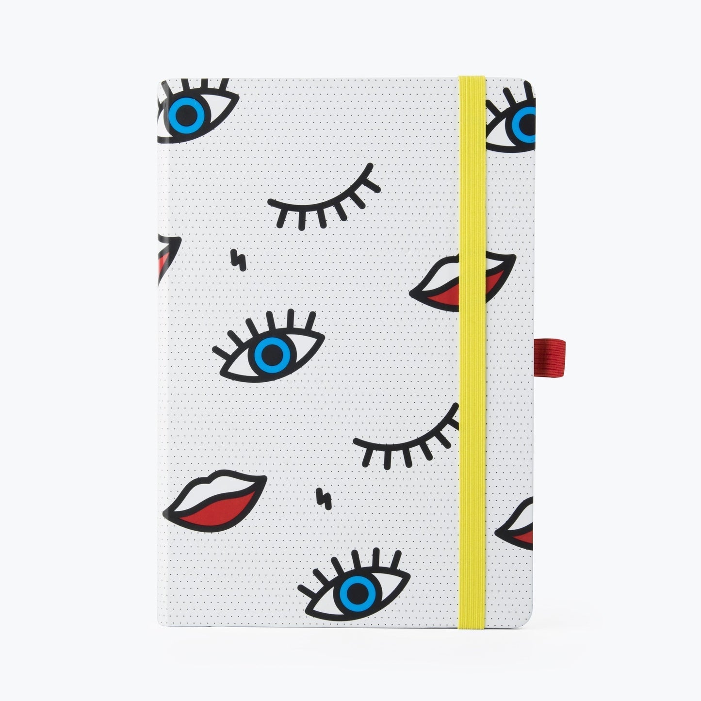 Wink Pop Art Notebook with 190 Dot Grid Pages