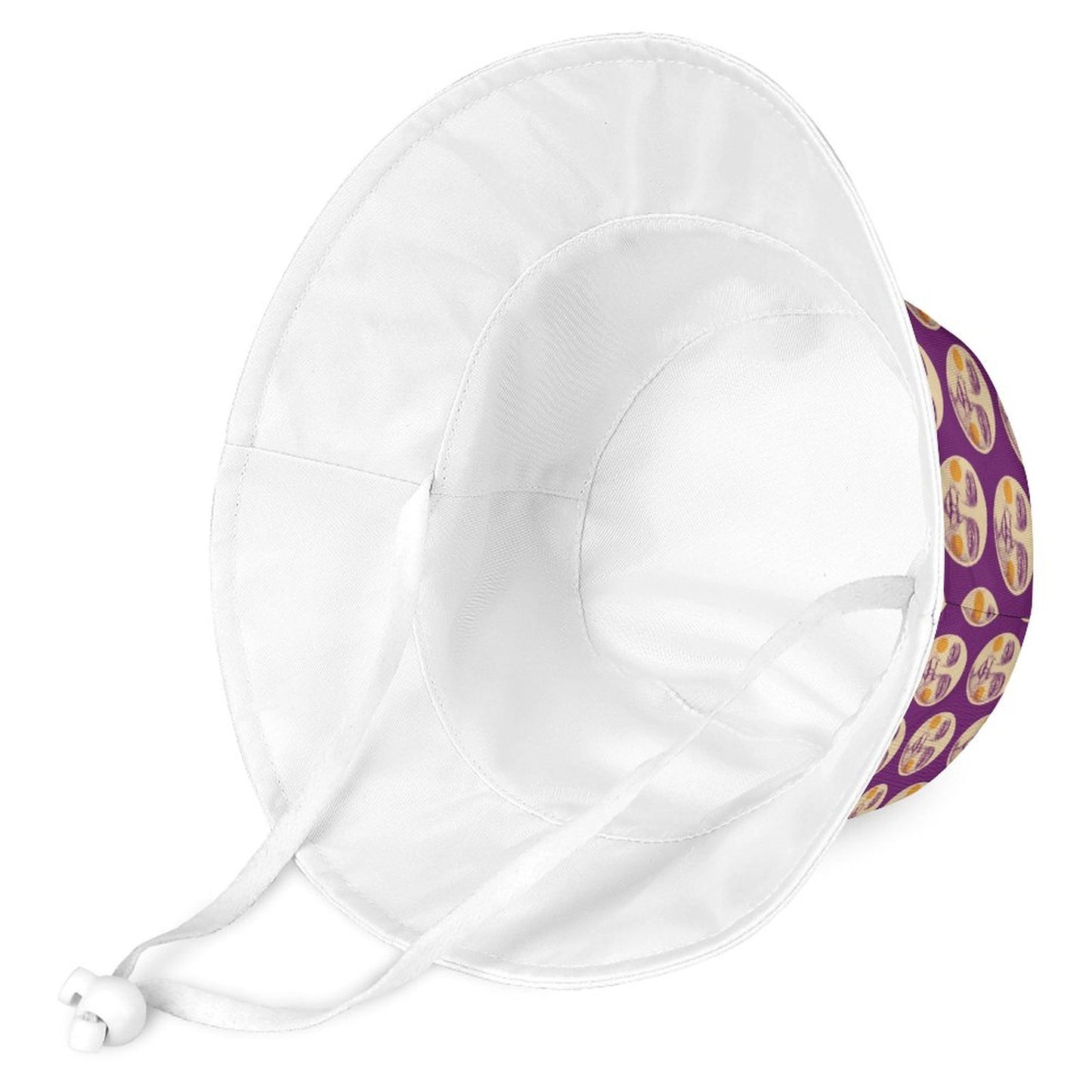 Kooky Moon Bucket Hat in Purple (Baby/Kids)