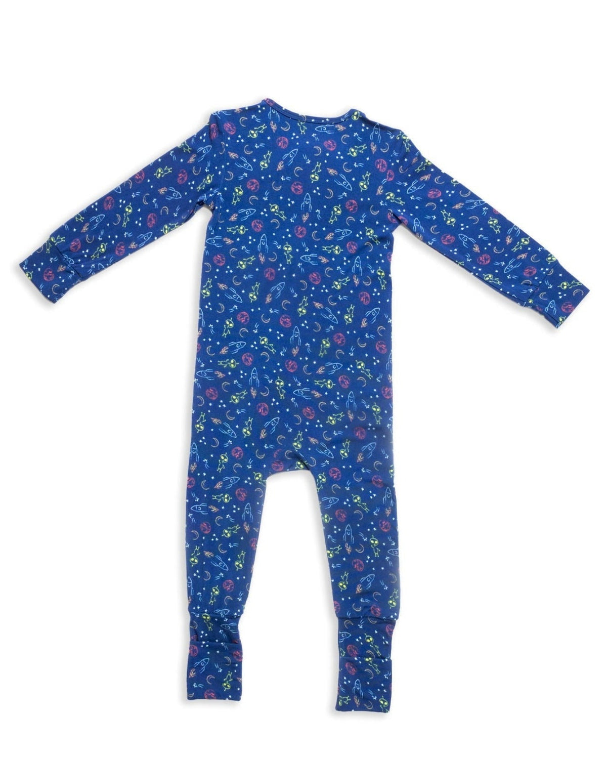 Alien Bamboo Toddler Pajamas – Romper