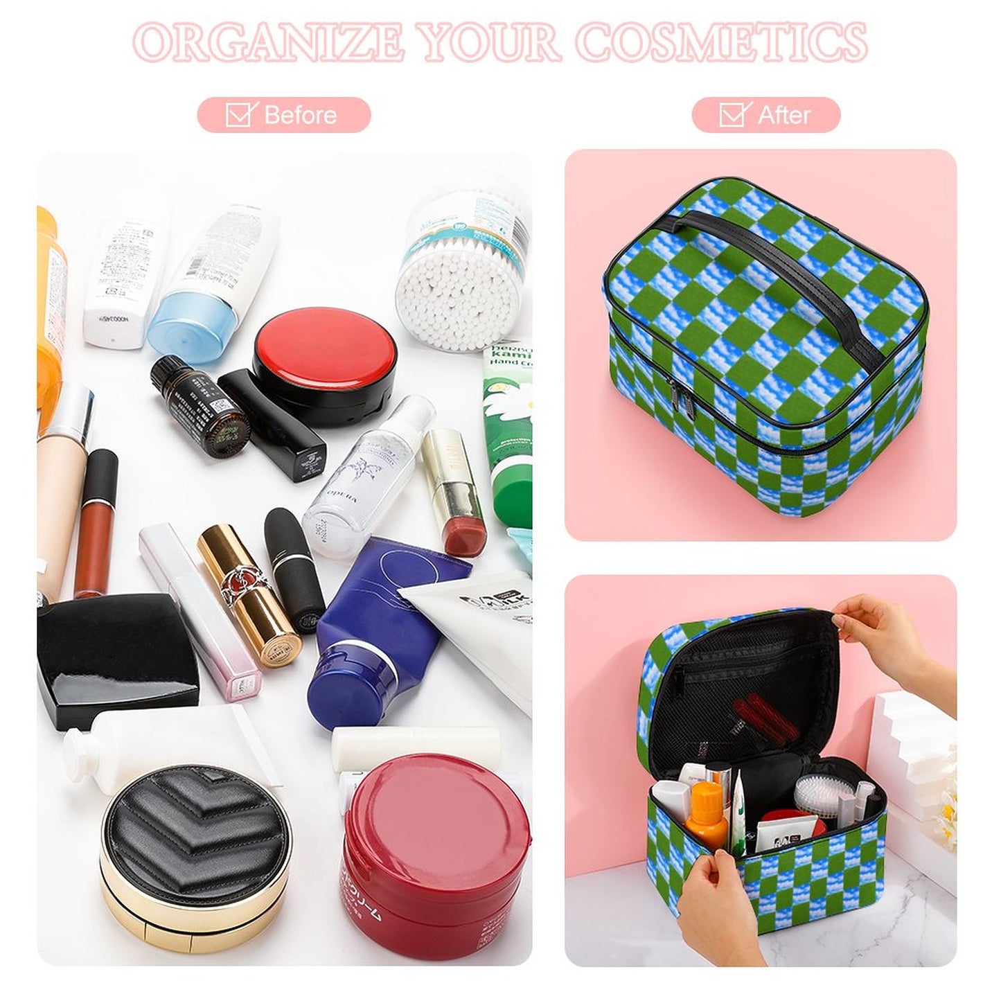 Frutiger Aero Make-up Bag