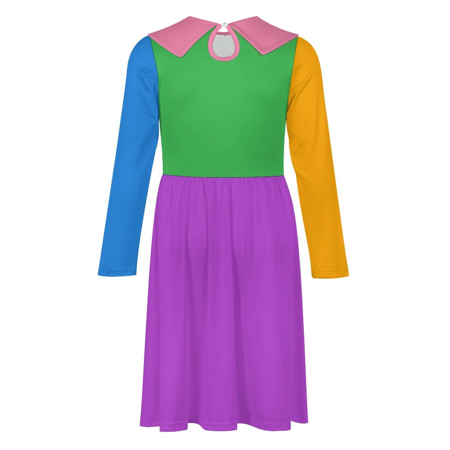 Color Blocked Babe Kids Dress