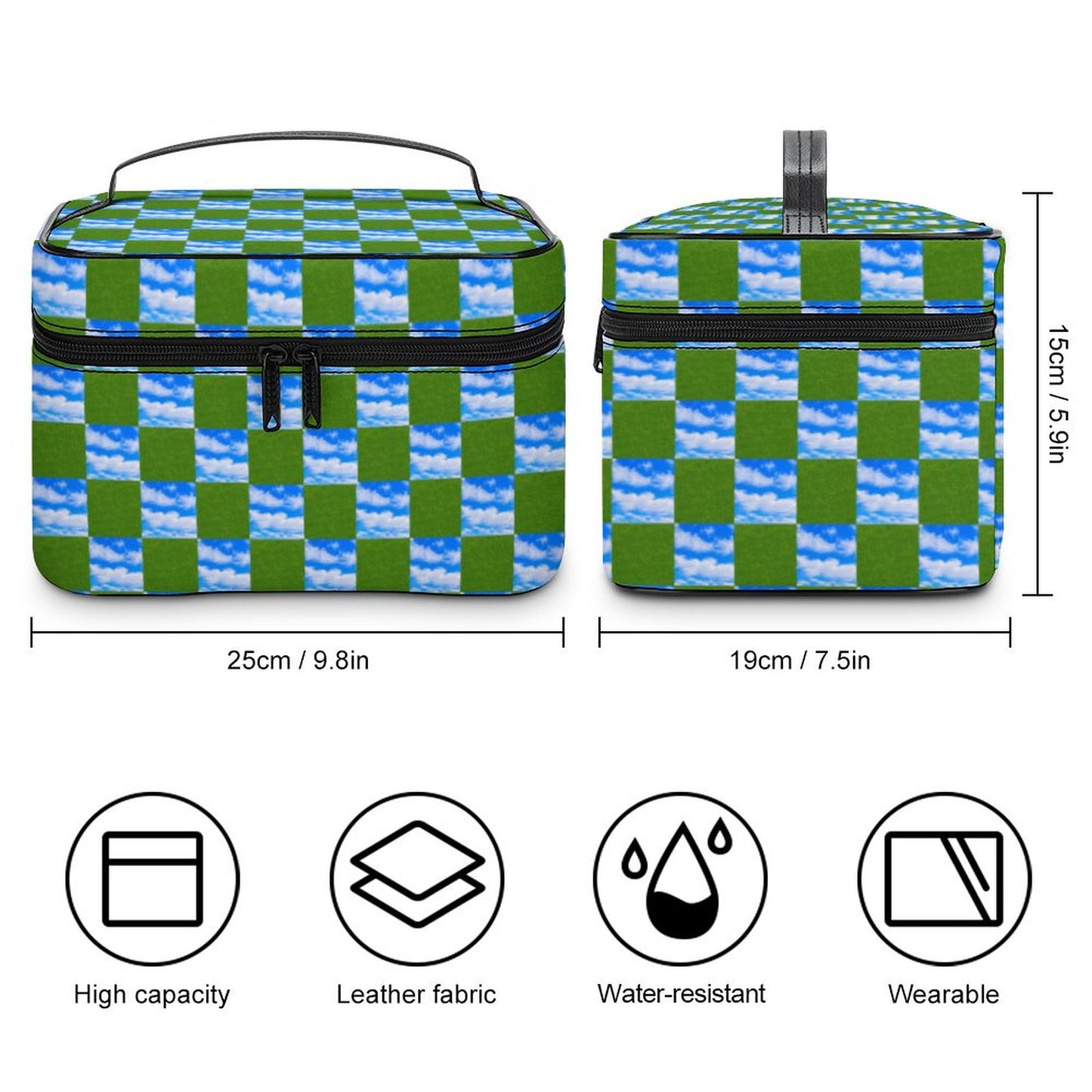 Frutiger Aero Make-up Bag