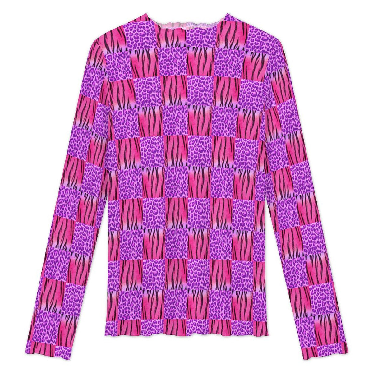 Jazzy High Neck Mesh Top (Adults) - PRE ORDER