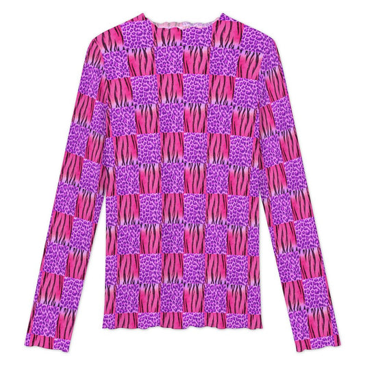 Jazzy High Neck Mesh Top (Adults) - PRE ORDER