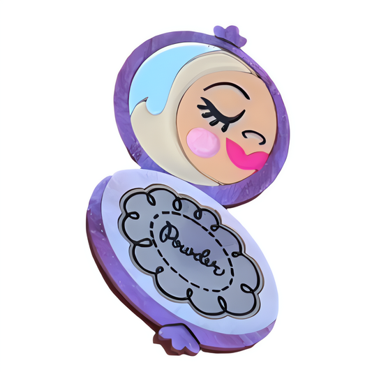 Secret Admirer Brooch LILAC by Asia Ellington x Lipstick & Chrome