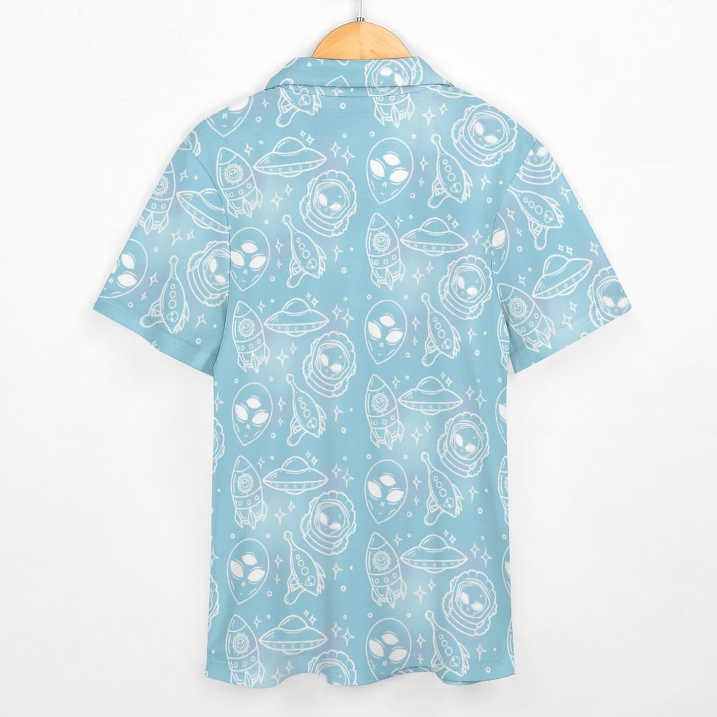 Space Friends Button Down Top