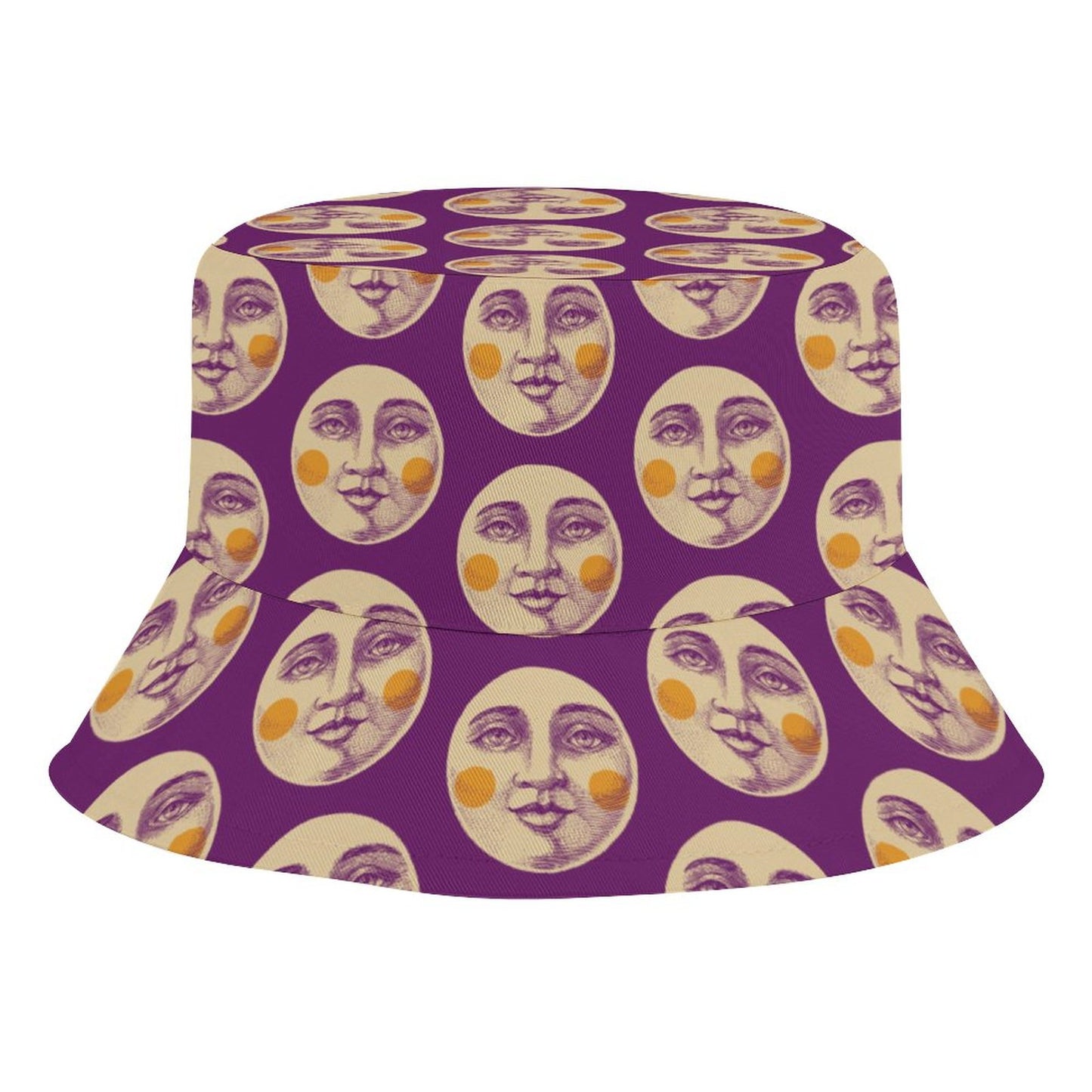 Kooky Moon Bucket Hat in Purple (Baby/Kids)