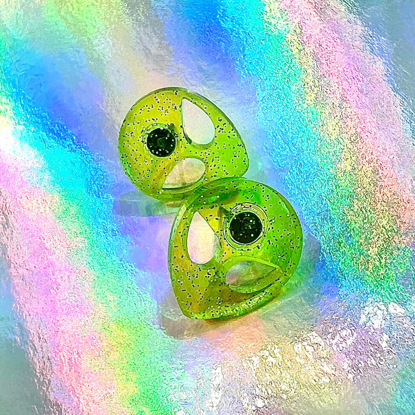 Alien Stud Earrings