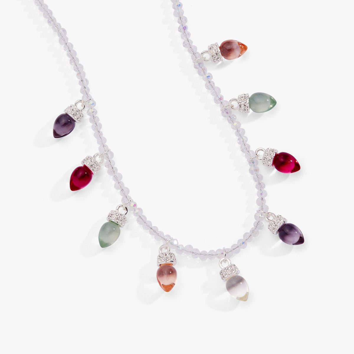 Christmas Muted Light Bulb Necklace