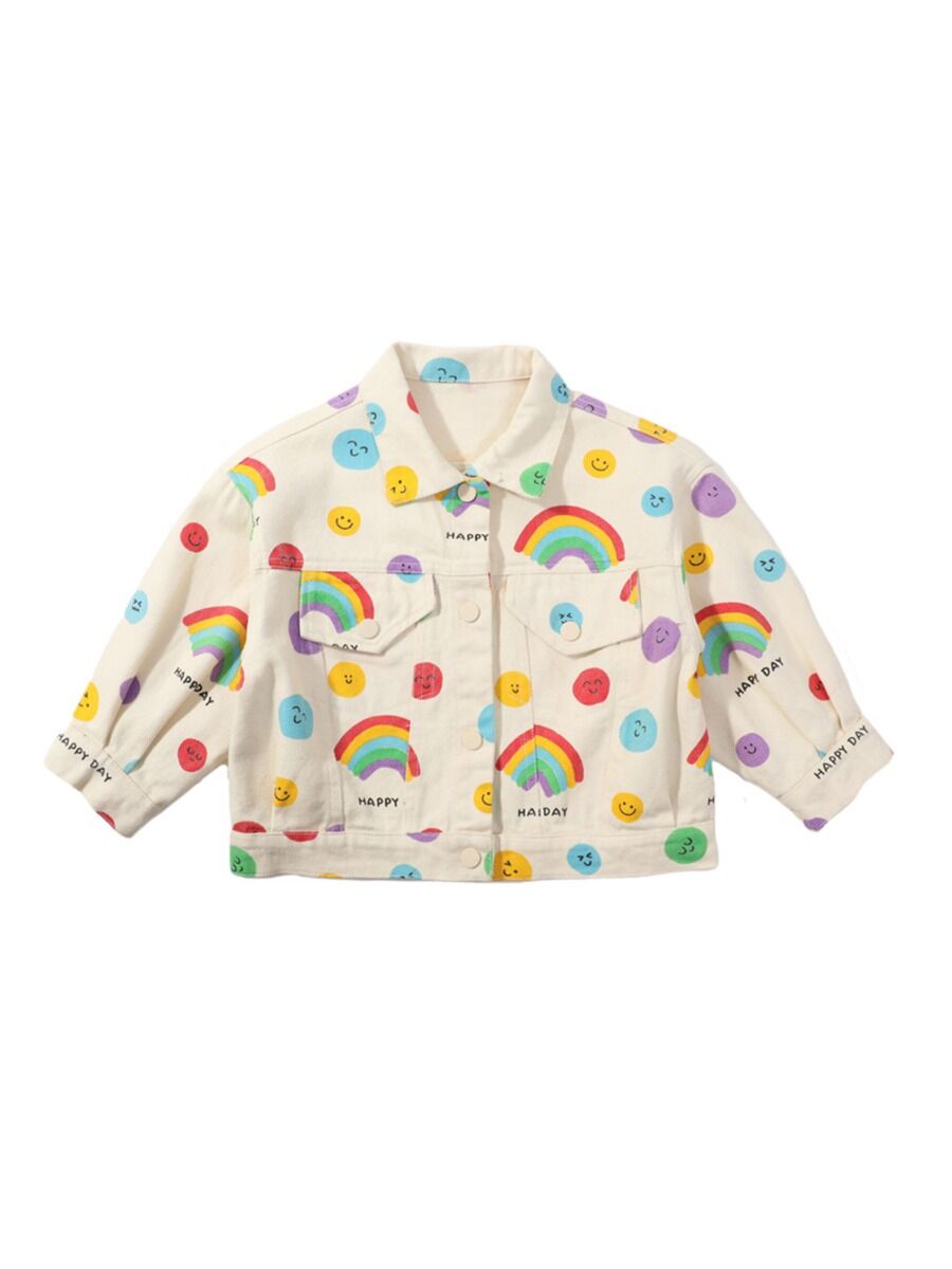 Happy Day Jean Jacket (Toddlers/Kids)